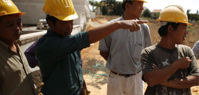 20 ألف عامل صيني سيعملون في إسرائيل